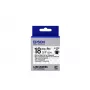 Epson etikečių kasetė, permatoma LK-5TBN juoda / permatoma 18 mm (9 m)