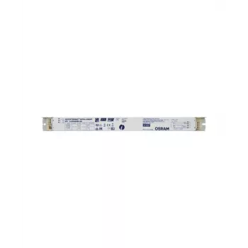 Balastas (elektroninis) Osram QTi 1X35/49/80 GII — eksploatavimo trukmė 100000 val., AC 198–264 V, 50/60 Hz, įėjimo srovė 53 A, 360×30×21 mm