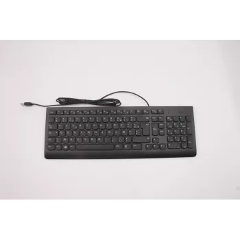 „Lenovo USB Calliope“ klaviatūra universali AZERTY prancūziška juoda