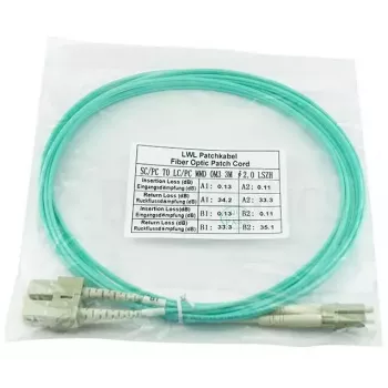 BlueOptics InfiniBand/šviesolaidinis kabelis 2 m 2x LC 2x SC LC/APC