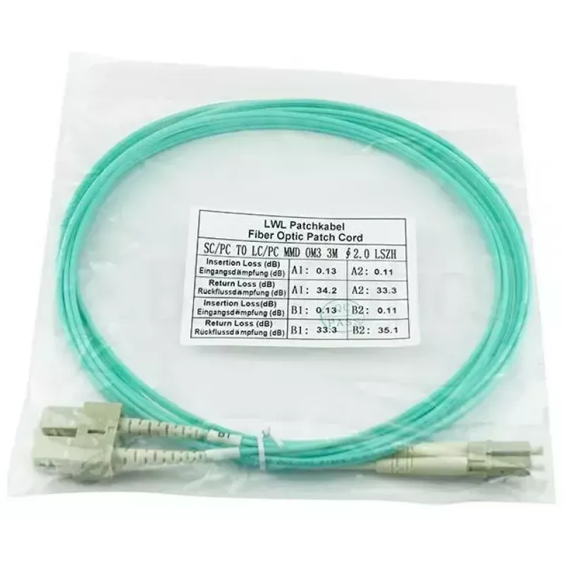 BlueOptics InfiniBand/šviesolaidinis kabelis 2 m 2x LC 2x SC LC/APC