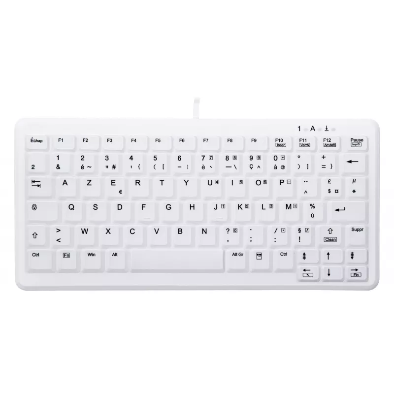Contour Design Active Key Contour ClassicClean medicininė klaviatūra nuimamu dangteliu Mini laidinė balta C4110