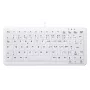 Contour Design Active Key Contour ClassicClean medicininė klaviatūra nuimamu dangteliu Mini laidinė balta C4110