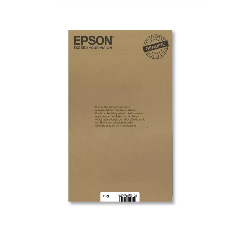 Rašalo kasečių kelių pakuotė Epson Hummingbird T0807 — 6 spalvos (juoda, žalsvai mėlyna, šviesiai žalsvai mėlyna, šviesiai purpurinė, purpurinė, geltona)