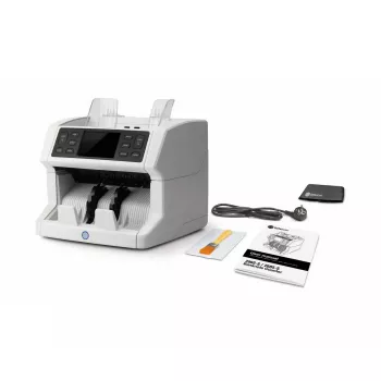Monetų skaičiavimo mašinėlė Safescan 2865-S Balta Plotis 259 mm Gylis 254 mm Aukštis 255 mm