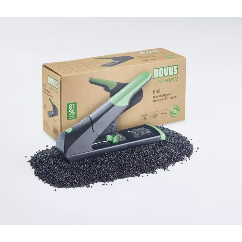 Segiklis Novus B 50 re+new Susegimo talpa 140 lapų Juoda Žalia
