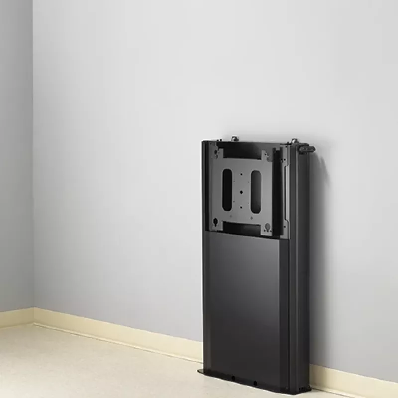 „Chief XL“ elektrinis aukščio reguliavimo grindų atraminis laikiklis, 140,6 kg, 127 cm (50 col.), 2,03 m (80 col.), 200 x 200 mm, 860 x 510 mm