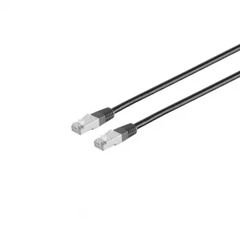 Tinklo kabelis S/CONN 75225-S 15m Cat5e SF/UTP RJ-45 Juodas