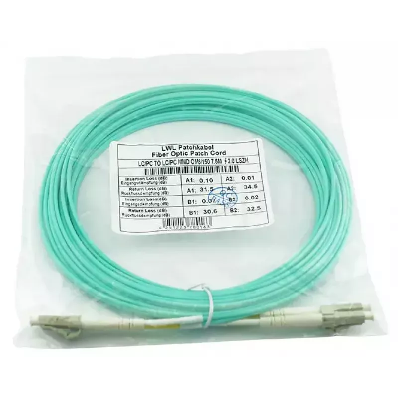 BlueOptics AJ836A-BO InfiniBand optinio pluošto kabelis 5 m 2x LC Aqua