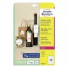Nelipnios etiketės Avery T2004-10 120 vnt. Baltos Apvalios 6 cm
