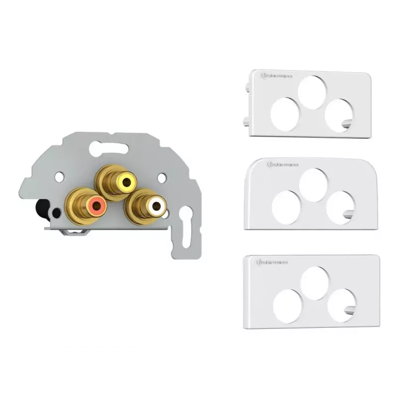 3 x RCA lizdas Kindermann 7456000530