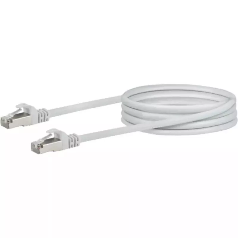 Tinklo kabelis Schwaiger CKB6010 052 RJ-45 Cat6 1 m Baltas