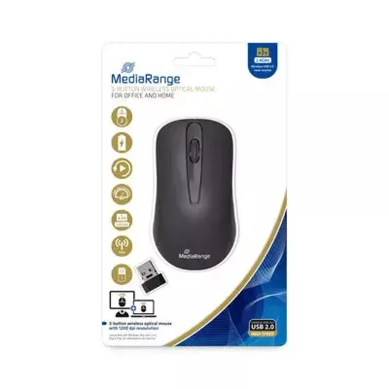 Pelė MediaRange MROS209 RF belaidė optinė