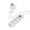 Hama 00223081 maitinimo ilgintuvas 1,4 m 3 kintamosios srovės lizdai (-ų) Vidaus Balta