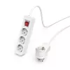 Hama 00223081 maitinimo ilgintuvas 1,4 m 3 kintamosios srovės lizdai (-ų) Vidaus Balta