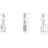 Elektrinis gnybtas Siemens 6ES7193-6BP00-0BA1, daugiaspalvis, 49 g, 1 vnt.