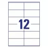 Lipnus lipdukas Stačiakampis Avery 3424-10