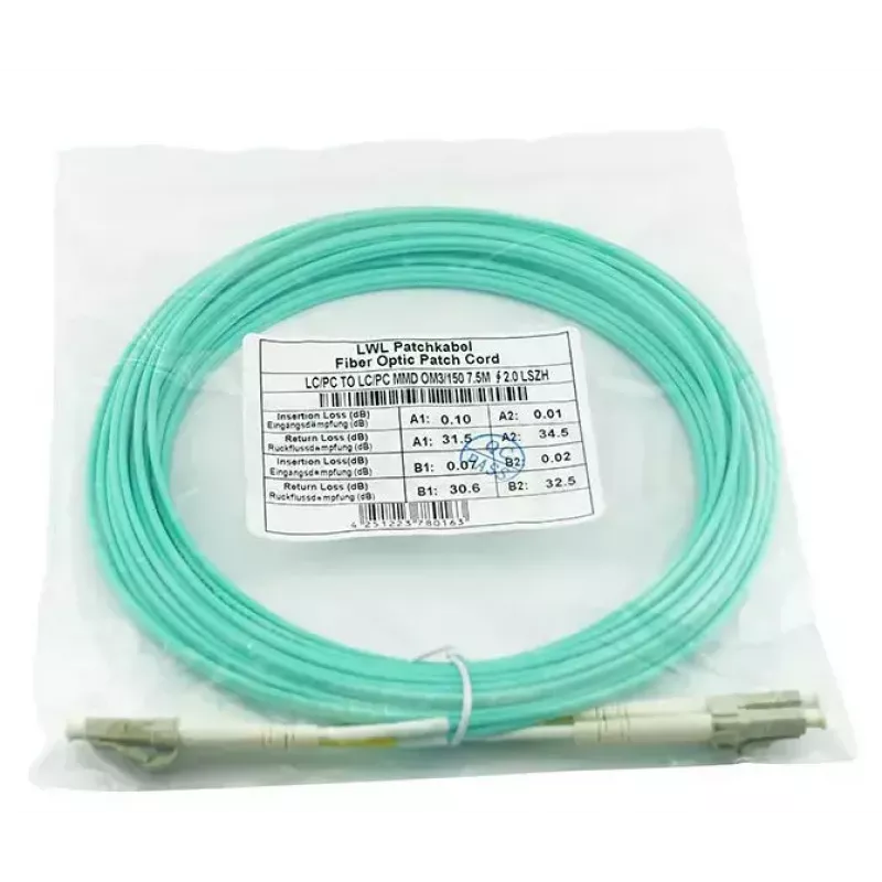 BlueOptics BK838A-BO InfiniBand šviesolaidinis kabelis 1 m LC Aqua