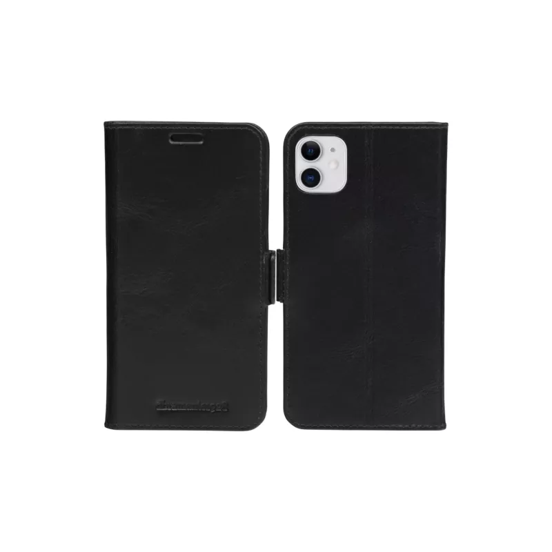 dbramante1928 Copenhagen plonas - iPhone 11/XR - juoda, Piniginės tipo dėklas, Apple, iPhone 11, 15,5 cm (6,1 colio), Juoda