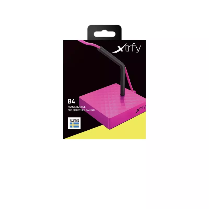 Laido laikiklis CHERRY XTRFY B4 Rožinis 80x80x130 mm