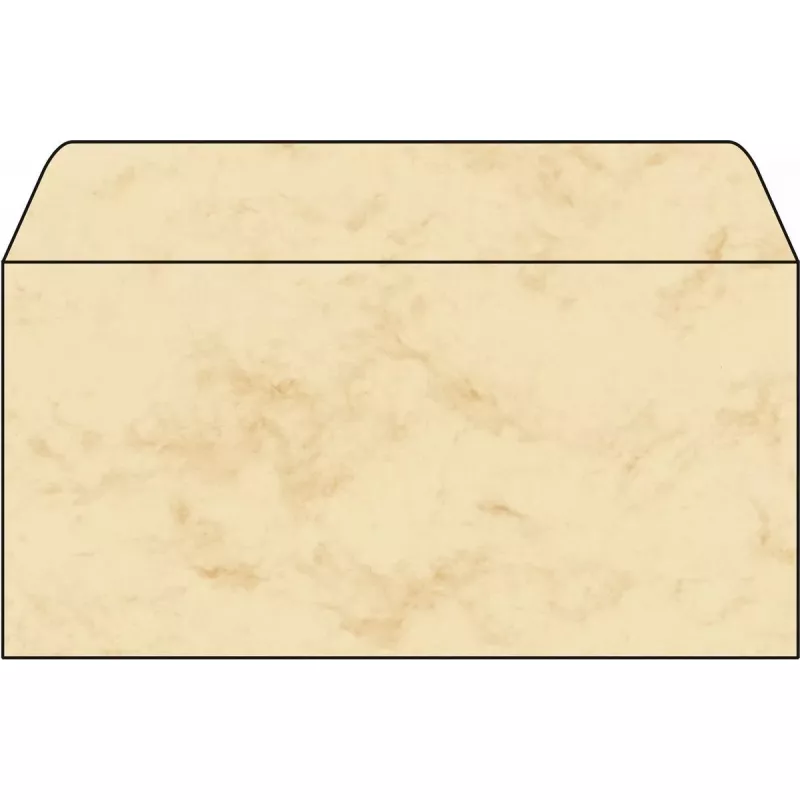 Vokas Sigel DP074 smėlio spalvos DL 110 x 220 mm