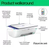 HP DeskJet 2821e belaidis daugiafunkcis spalvotas spausdintuvas, Instant Ink; kopijuoklis, skaitytuvas