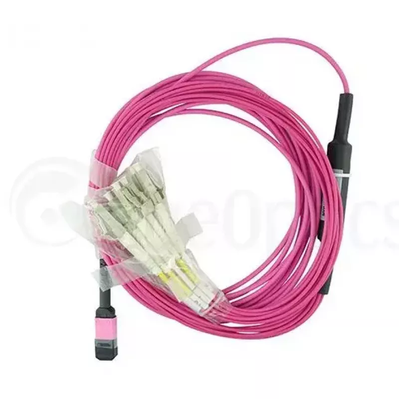 BlueOptics EMC CBL-MPO12-4LC-OM4-2M Šviesolaidinis kabelis MPO 4x LC 2m