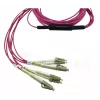 BlueOptics EMC CBL-MPO12-4LC-OM4-2M Šviesolaidinis kabelis MPO 4x LC 2m