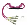 BlueOptics EMC CBL-MPO12-4LC-OM4-2M Šviesolaidinis kabelis MPO 4x LC 2m