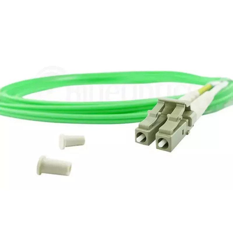 Šviesolaidinis kabelis BlueOptics SFP3133GU2MK LC ST OM5 2 m Laimo spalvos