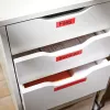 DYMO autentiškos D1 etiketės | 24 mm x 7 m ritinys | Juodas spaudinys ant raudonos | Lipnios etiketės, skirtos „LabelManager“ etikečių spausdintuvams