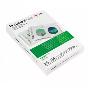 GBC laminavimo plėvelė A4 80 mikronų, blizgi, permatoma, A4, 0,08 mm, 100 vnt.