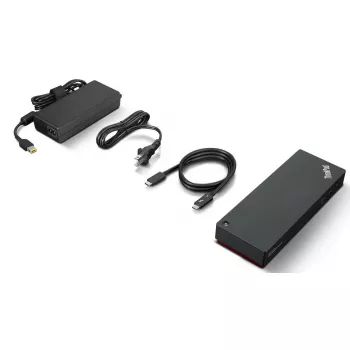 Prijungimo stotelė Lenovo ThinkPad Universal Thunderbolt 4 Laidinis Juoda