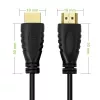 Techly HDMI 2.0 kabelis A/A M/M 3 m juodas ICOC HDMI2-4-030, 3 m, HDMI A tipo (standartinis), HDMI A tipo (standartinis), 4096 x 2160 pikselių, 3D, juodas