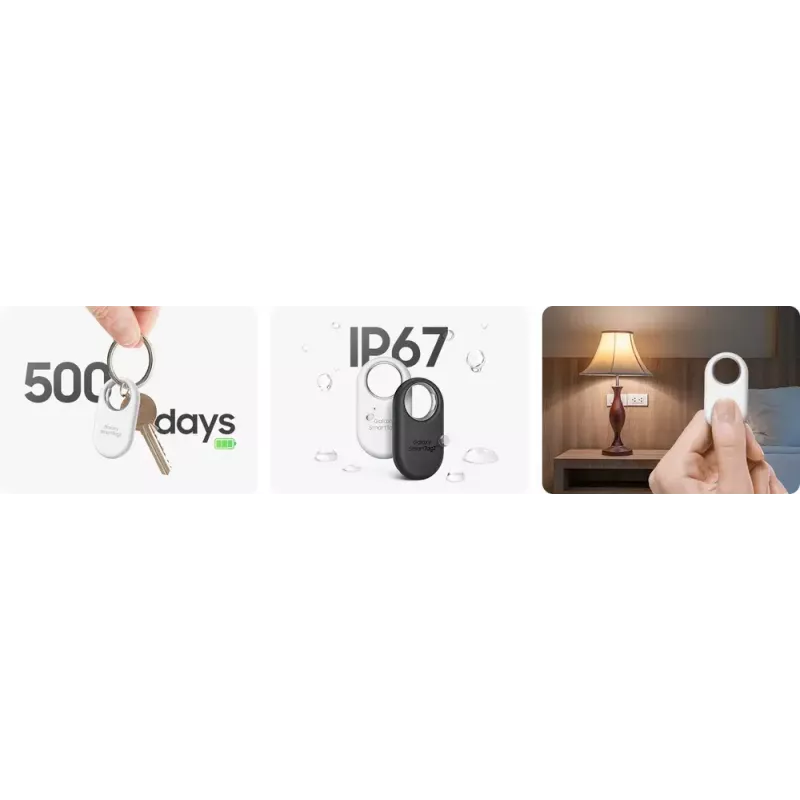 Bluetooth daiktų seklys Samsung Galaxy SmartTag2 balta