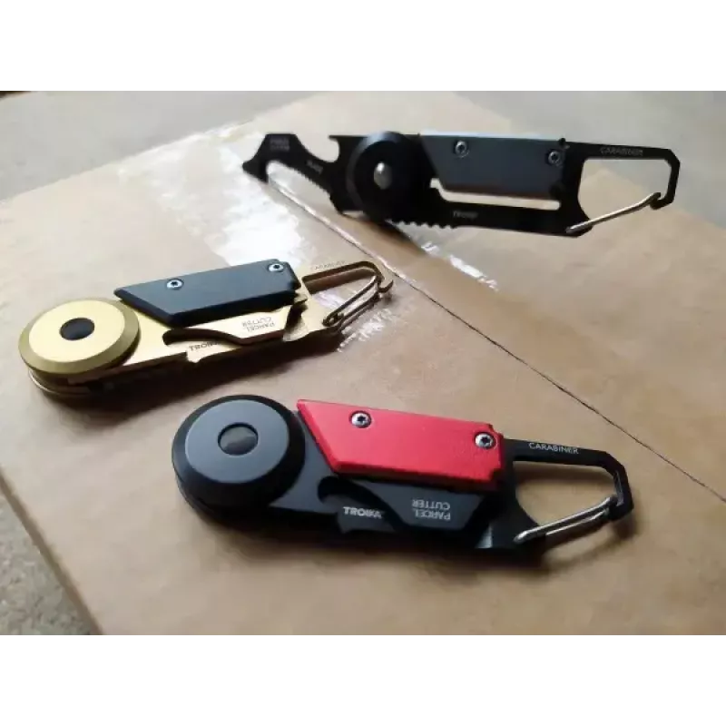 Key carabin TROIKA KTL26-RD Juoda Red