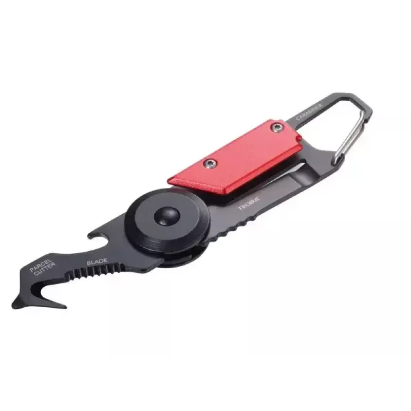 Key carabin TROIKA KTL26-RD Juoda Red