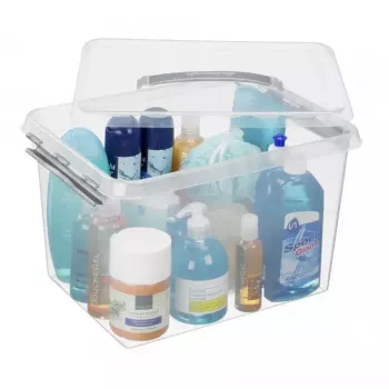 Laikymo dėžė Sunware 78800609 Stačiakampė Plastikinė Skaidri