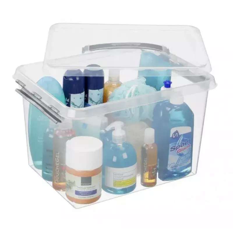 Laikymo dėžė Sunware 78800609 Stačiakampė Plastikinė Skaidri