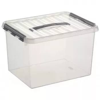 Laikymo dėžė Sunware 78800609 Stačiakampė Plastikinė Skaidri