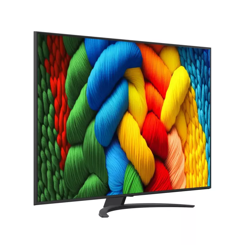 LG NanoCell AI 75NANO81A6A 190,5 cm (75 colių) 4K Ultra HD išmanusis televizorius Wi-Fi juodas
