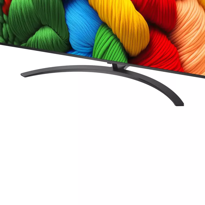 LG NanoCell AI 75NANO81A6A 190,5 cm (75 colių) 4K Ultra HD išmanusis televizorius Wi-Fi juodas