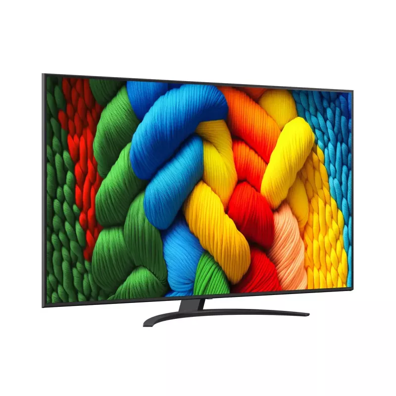 LG NanoCell AI 75NANO81A6A 190,5 cm (75 colių) 4K Ultra HD išmanusis televizorius Wi-Fi juodas