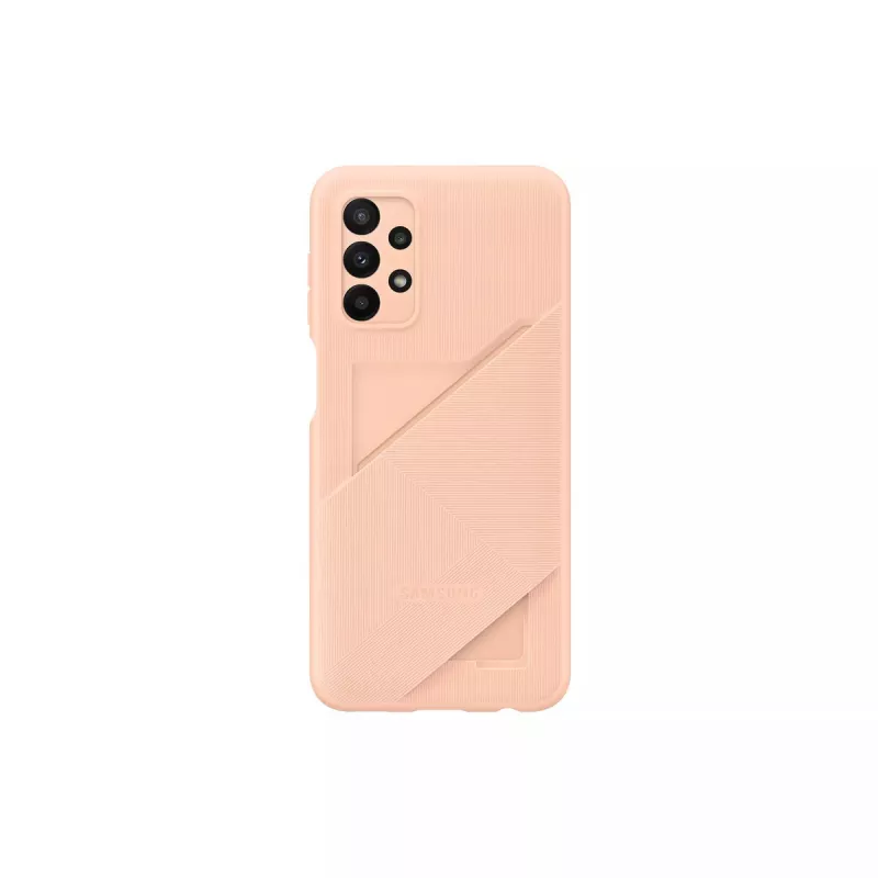 Dėklas „Samsung Galaxy A23“ su kortelių lizdu „Awesome Peach“