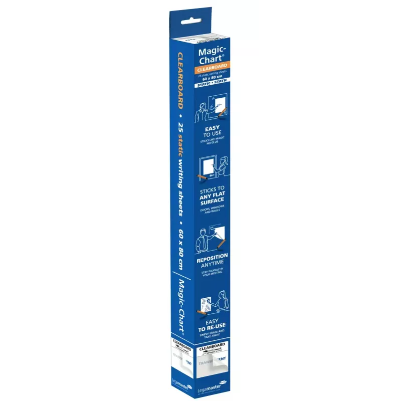 Clearboard plėvelė Legamaster Magic-Chart 60x80cm