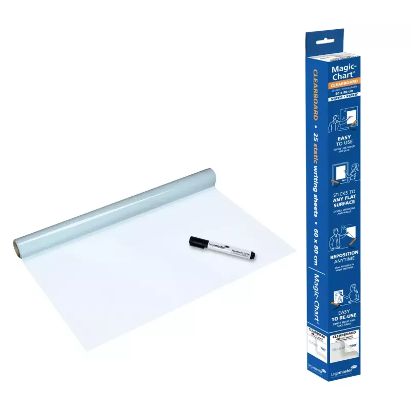 Clearboard plėvelė Legamaster Magic-Chart 60x80cm