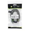 Techly 5 m didelės spartos HDMI laidas su eternetu A/A M/M juodas ICOC HDMI-4-050