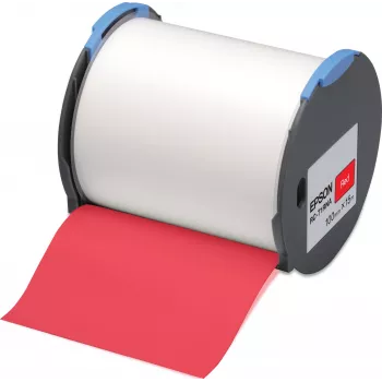 Epson RC-T1RNA raudona juosta 100 mm x 15 m etikečių spausdintuvams, raudona, 1 pakuotė