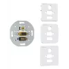 Kištukinis lizdas HDMI VGA 3.5mm Kindermann 7456000586