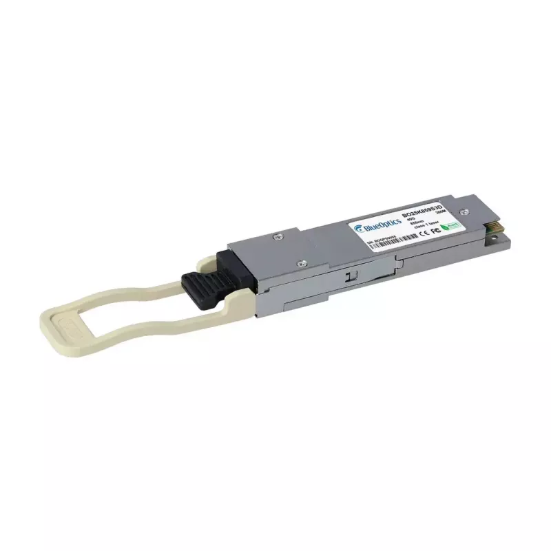 Skaidulinės optikos siųstuvo-imtuvo modulis BlueOptics QFX-QSFP-40GE-ESR4-BO 40000 Mbit/s 850 nm